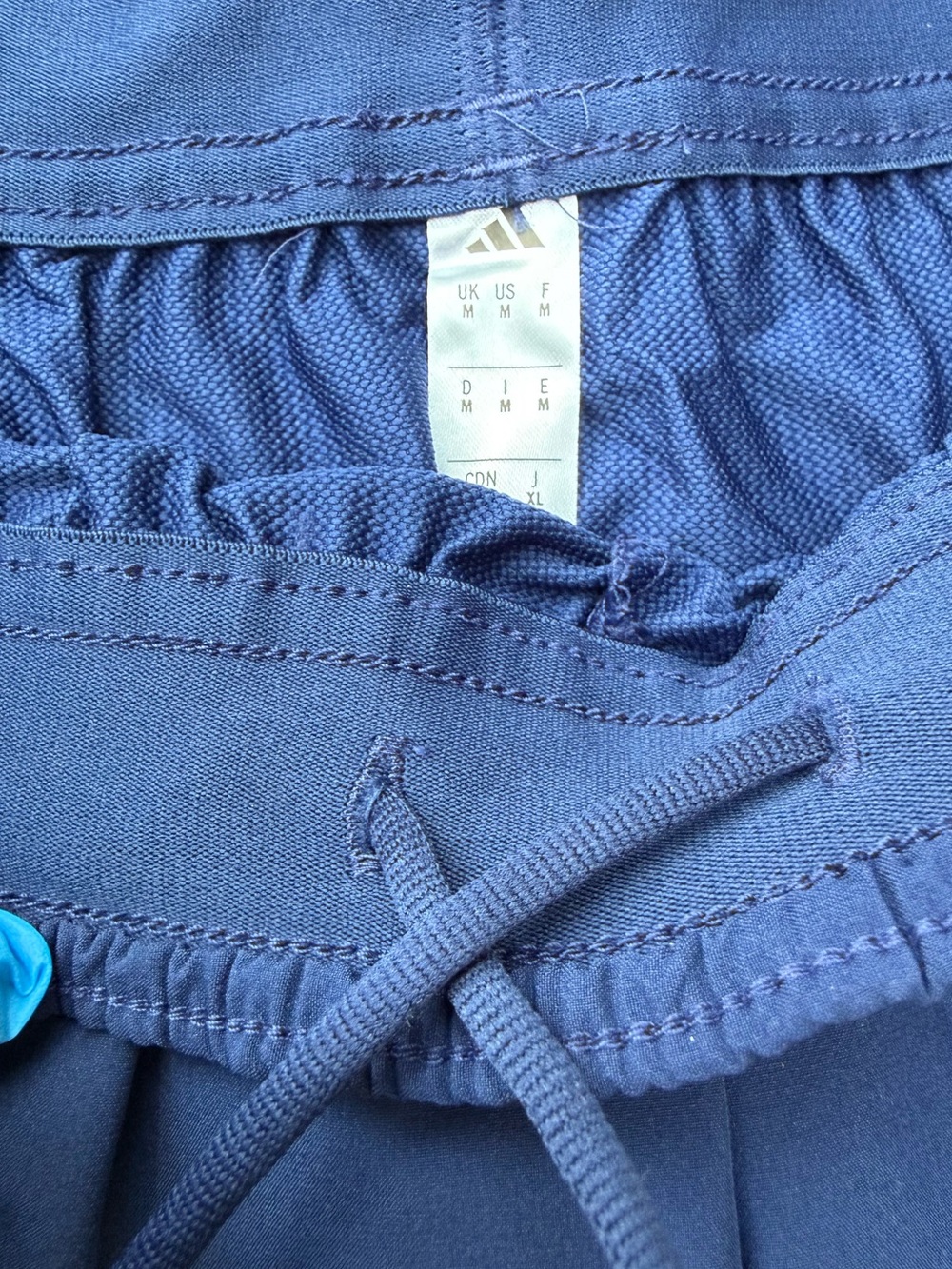 Adidas Mens Traning Club Shorts - Navy Blue and Red - Size Medium - New with Tag - Picture 7 of 10